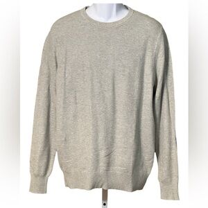 Goodfellow & Co Men's Light Gray Waffle Knit Long Sleeve Shirt